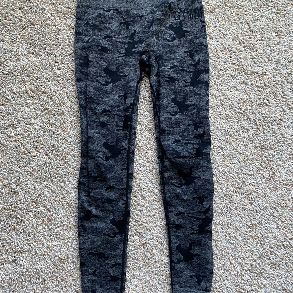 Gymshark camo legging size small